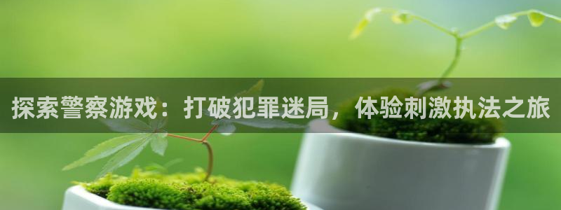 沐鸣注册问一问：探索警察游戏：打破犯罪迷